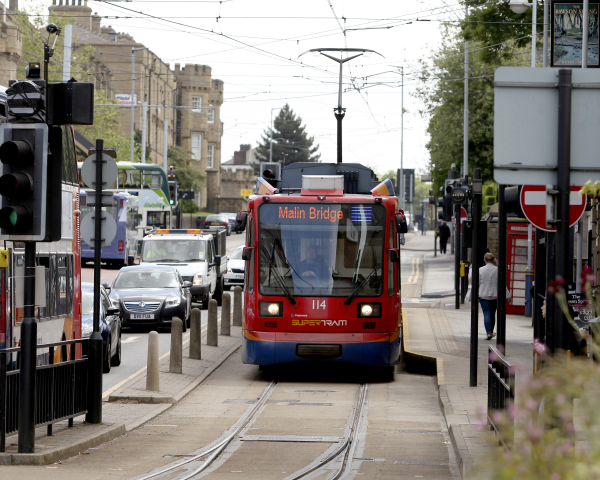 tram at hillsborough